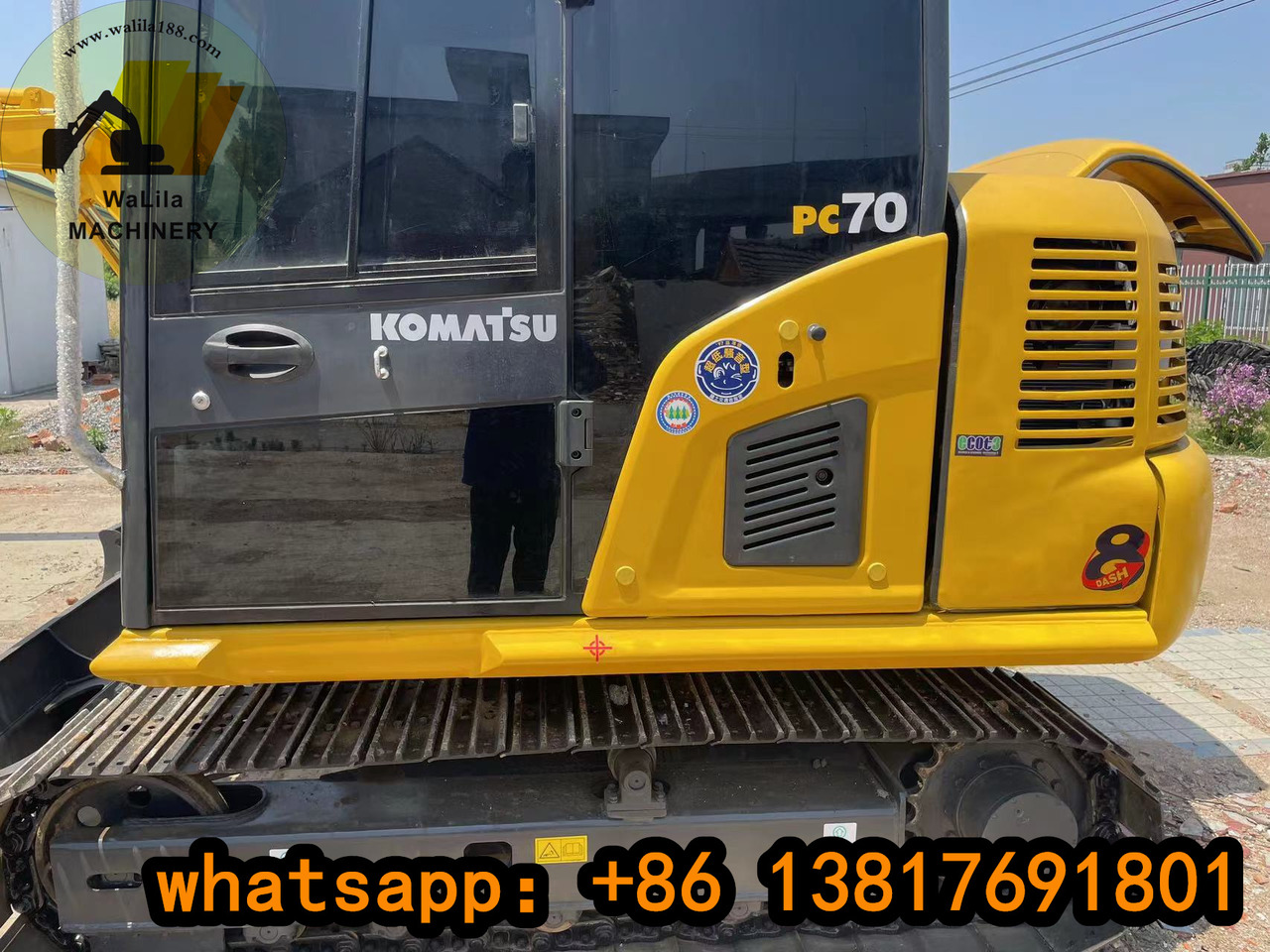 KOMATSU PC 70-8 в лизинг KOMATSU PC 70-8: фото 7