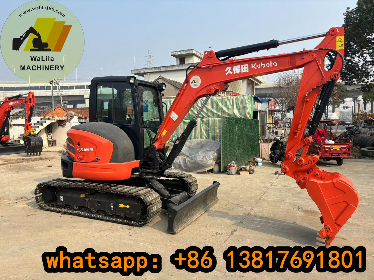 Мини-экскаватор KUBOTA KX163 Kubota 163 Kx163-5  Kubota 057[ GOOD]: фото 1