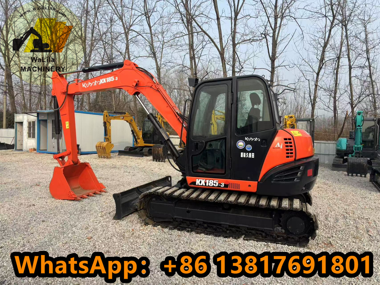 KUBOTA KX185 - Мини-экскаватор: фото 1