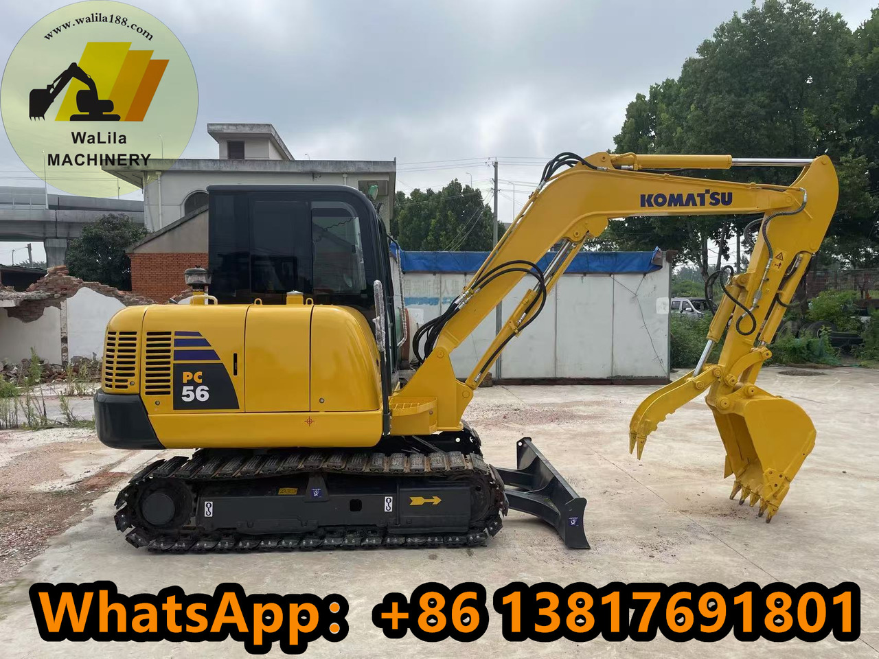 Komatsu PC 56-7 PC56-7 - Мини-экскаватор: фото 1