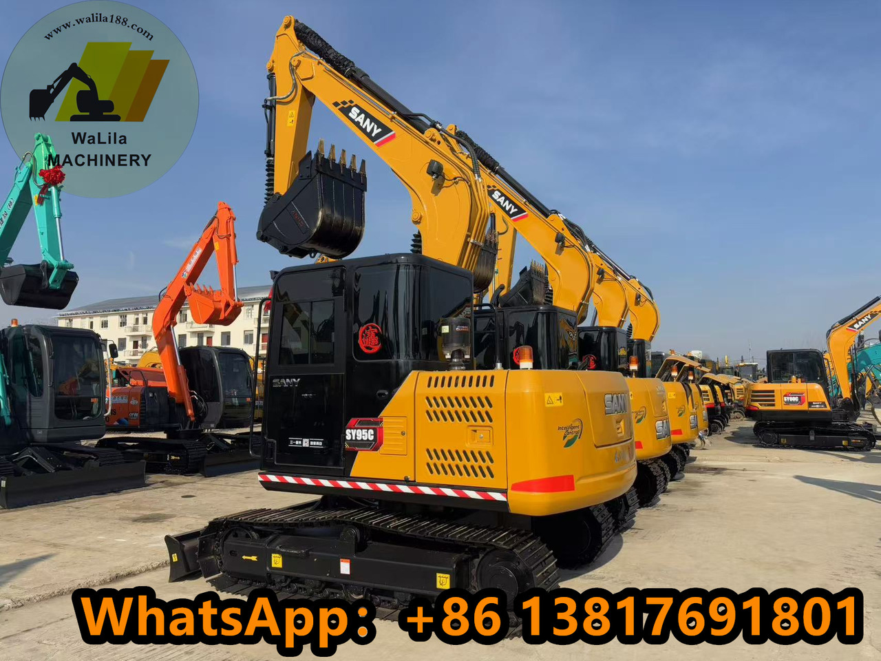 SANY Sany heavy industry 95 excavator - Мини-экскаватор: фото 1 SANY Sany heavy industry 95 excavator - Мини-экскаватор: фото 1