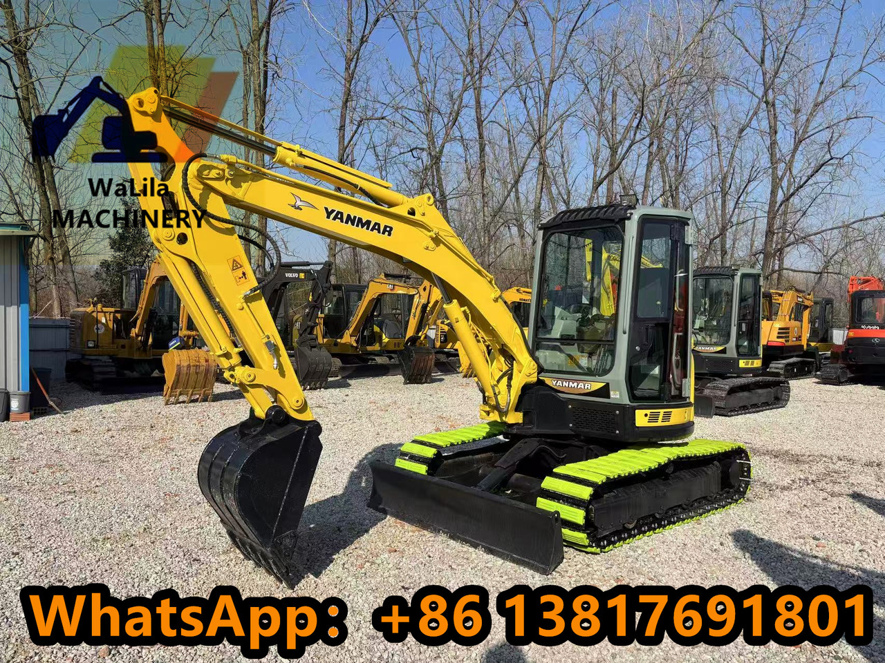 Yanmar Vio 55 Vio55 - Мини-экскаватор: фото 2 Yanmar Vio 55 Vio55 - Мини-экскаватор: фото 2