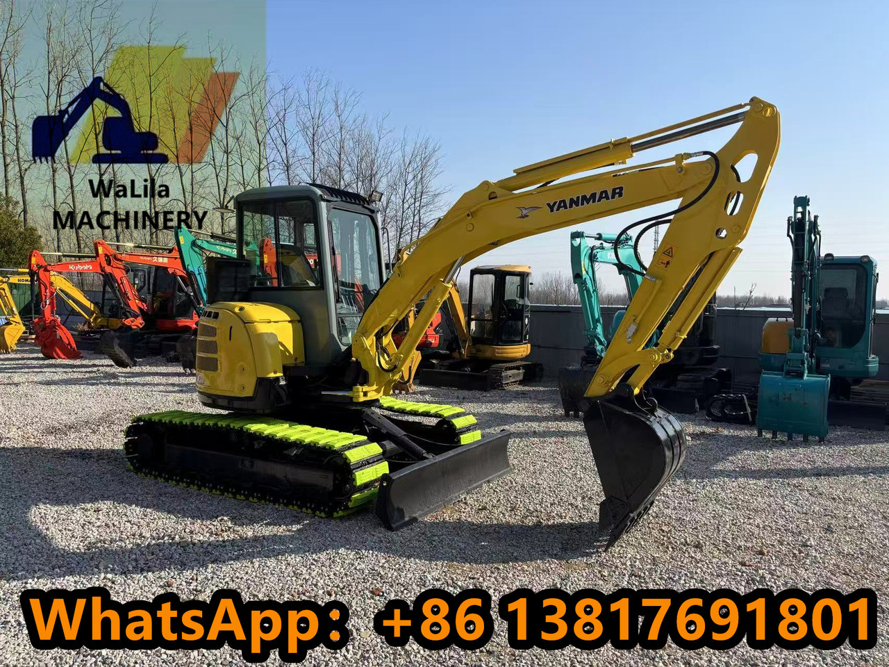 Yanmar Vio 55 Vio55 - Мини-экскаватор: фото 5 Yanmar Vio 55 Vio55 - Мини-экскаватор: фото 5