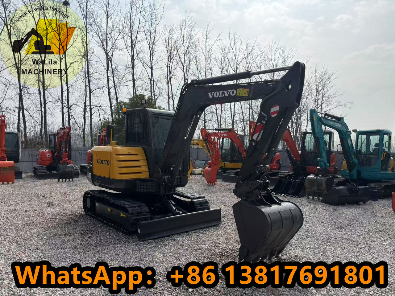 Volvo EC60D - Мини-экскаватор: фото 2 Volvo EC60D - Мини-экскаватор: фото 2