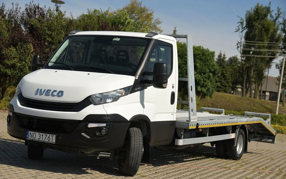 Iveco DAILY 72-180 * LAWETA * PRZEB: 70 000km! * Salon PL - Эвакуатор: фото 1