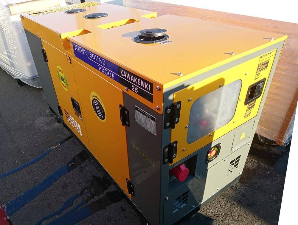 Новый Электрогенератор Kawakenki KK-25-III-SSS: фото 1