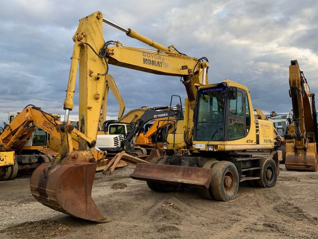 Komatsu PW 170 ES - Колёсный экскаватор: фото 1 Komatsu PW 170 ES - Колёсный экскаватор: фото 1