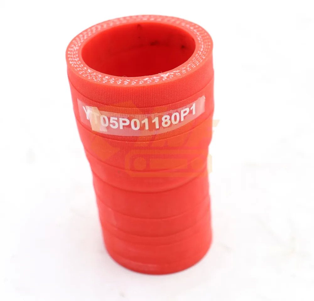 High Temperature  Sk70-8 Excavator Straight Air Hose Intercooler Turbo Reducer Silicone Hose Yn05P01180P1 Yt05P01180P1 - Интеркулер: фото 1