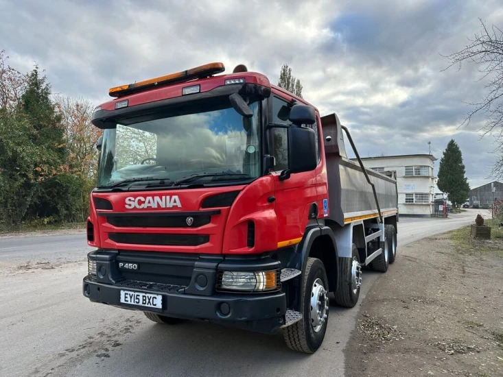 2015 Scania P450 Tipper Truck BXC - Самосвал: фото 1 2015 Scania P450 Tipper Truck BXC - Самосвал: фото 1