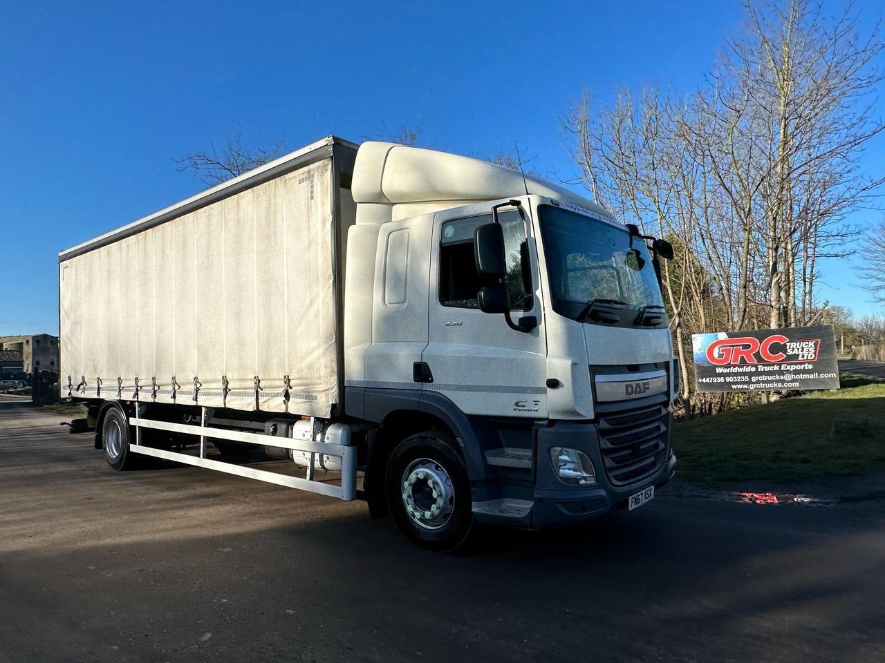 2017 DAF CF 230 Curtainsider Truck - Тентованный грузовик: фото 1 2017 DAF CF 230 Curtainsider Truck - Тентованный грузовик: фото 1