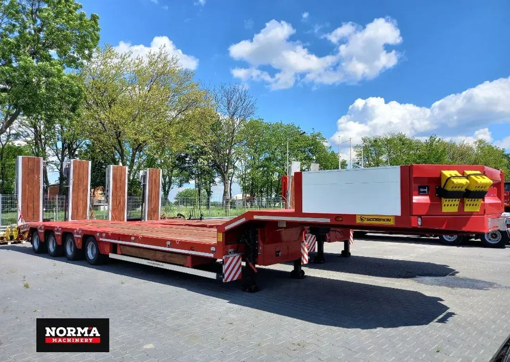 Scorpion 4 osie SAF, naj. hydrauliczne - Низкорамный полуприцеп: фото 1 Scorpion 4 osie SAF, naj. hydrauliczne - Низкорамный полуприцеп: фото 1