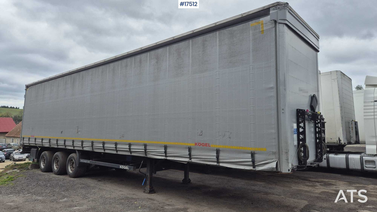 KOGEL S-24 truck semi-trailer (2019) - Тентованный полуприцеп: фото 4 KOGEL S-24 truck semi-trailer (2019) - Тентованный полуприцеп: фото 4