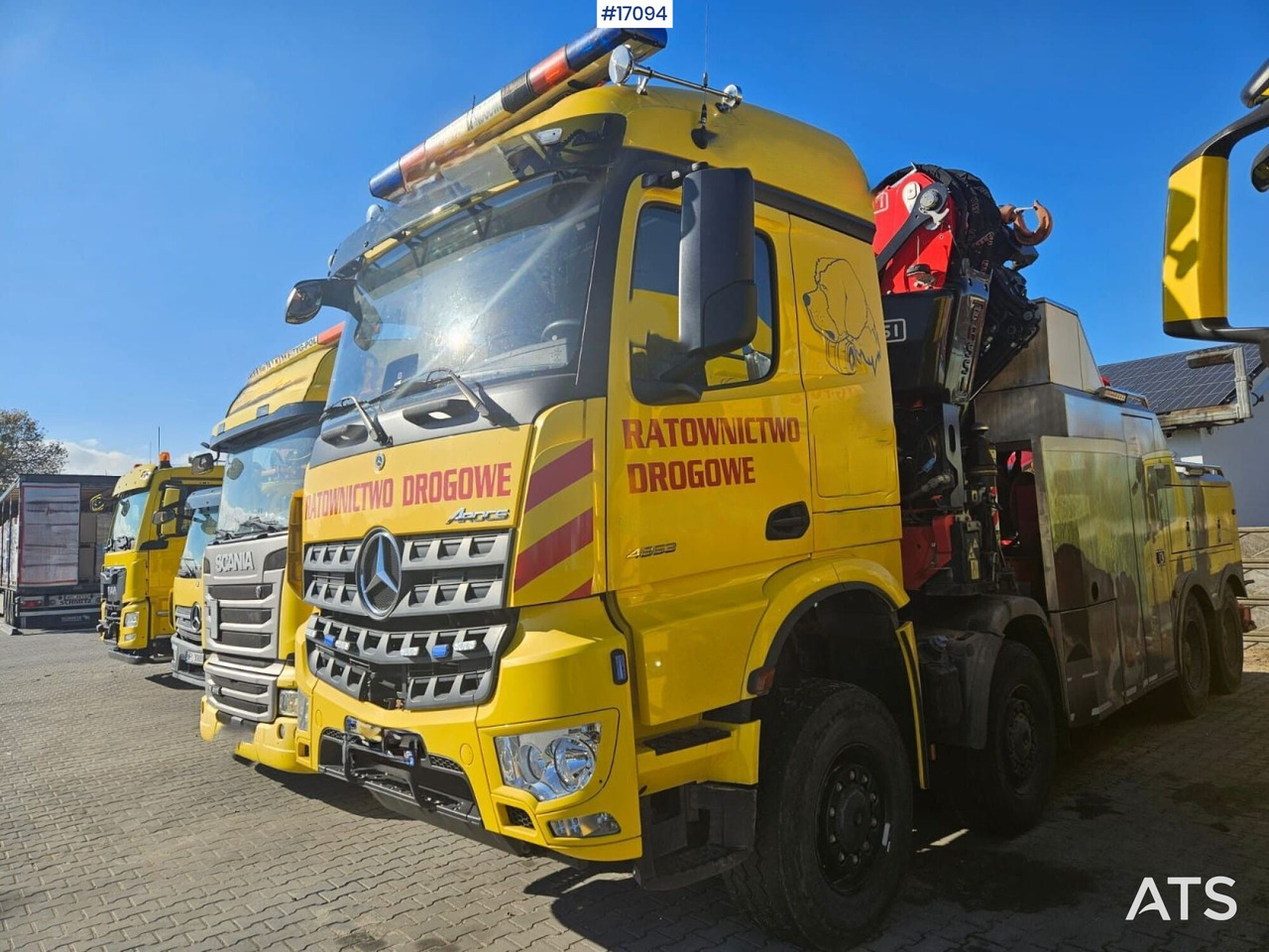 Specjalistyczny pojazd ratunkowy Mercedes Benz Arocs 4853 8x8 (2021) - Эвакуатор: фото 2 Specjalistyczny pojazd ratunkowy Mercedes Benz Arocs 4853 8x8 (2021) - Эвакуатор: фото 2