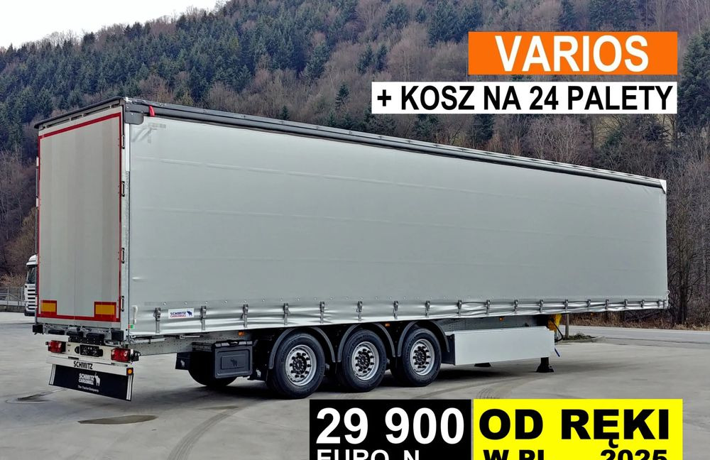 Schmitz Cargobull VARIOS + 24 PAL KOSZ - Другая техника: фото 1 Schmitz Cargobull VARIOS + 24 PAL KOSZ - Другая техника: фото 1