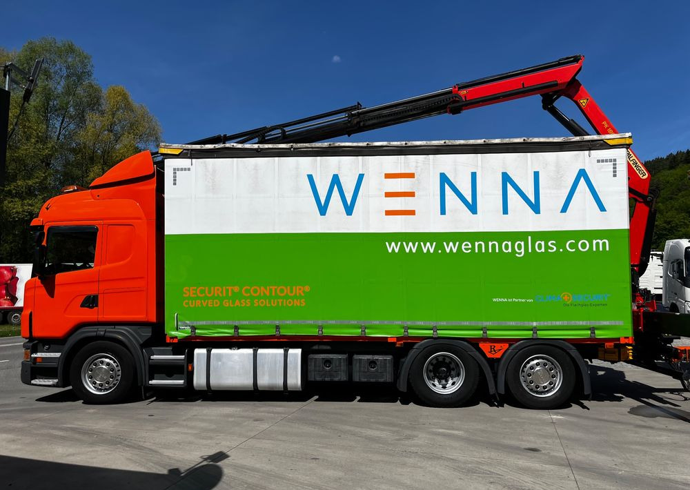 Scania G420 // Tandem // HDS Palfinger 18002 EH // Przyczepa // Oś skrętna podnoszona // Video !!! - Тентованный грузовик, Электрогрузовик: фото 3 Scania G420 // Tandem // HDS Palfinger 18002 EH // Przyczepa // Oś skrętna podnoszona // Video !!! - Тентованный грузовик, Электрогрузовик: фото 3
