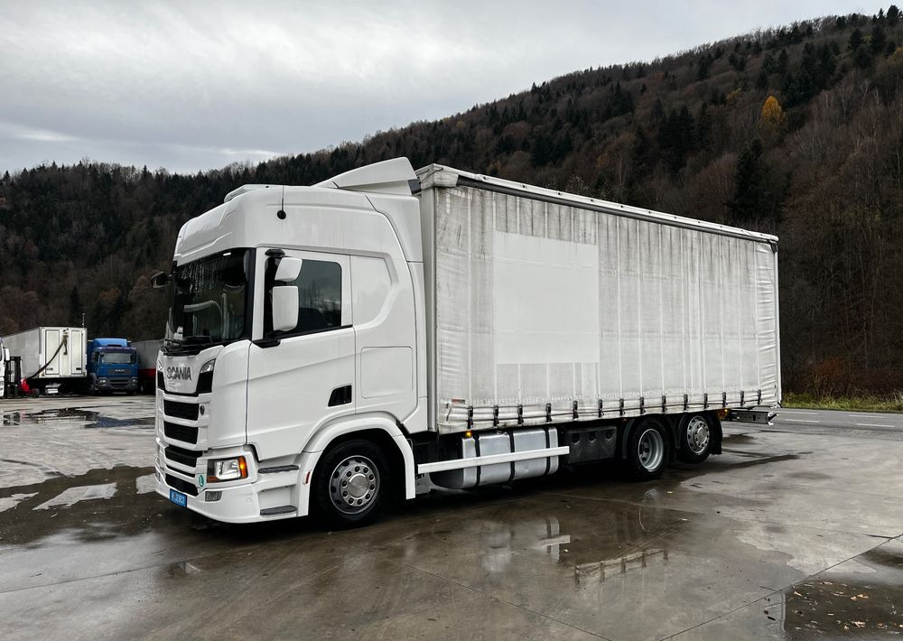Scania R410 // 2018 Rok 6x2 // Retarder // Automat // Led // Navi // 77 // - Тентованный грузовик: фото 1 Scania R410 // 2018 Rok 6x2 // Retarder // Automat // Led // Navi // 77 // - Тентованный грузовик: фото 1