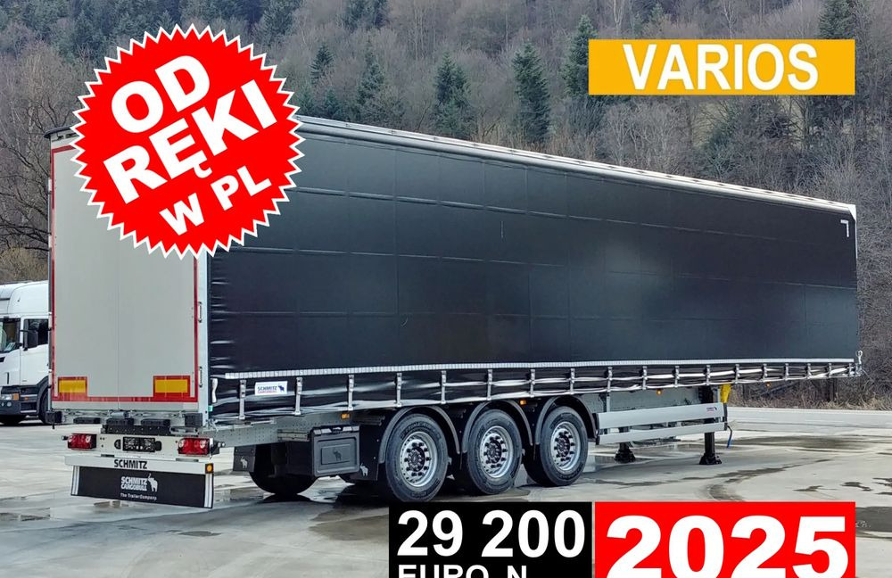 Schmitz Cargobull VARIOS - Тентованный полуприцеп: фото 1