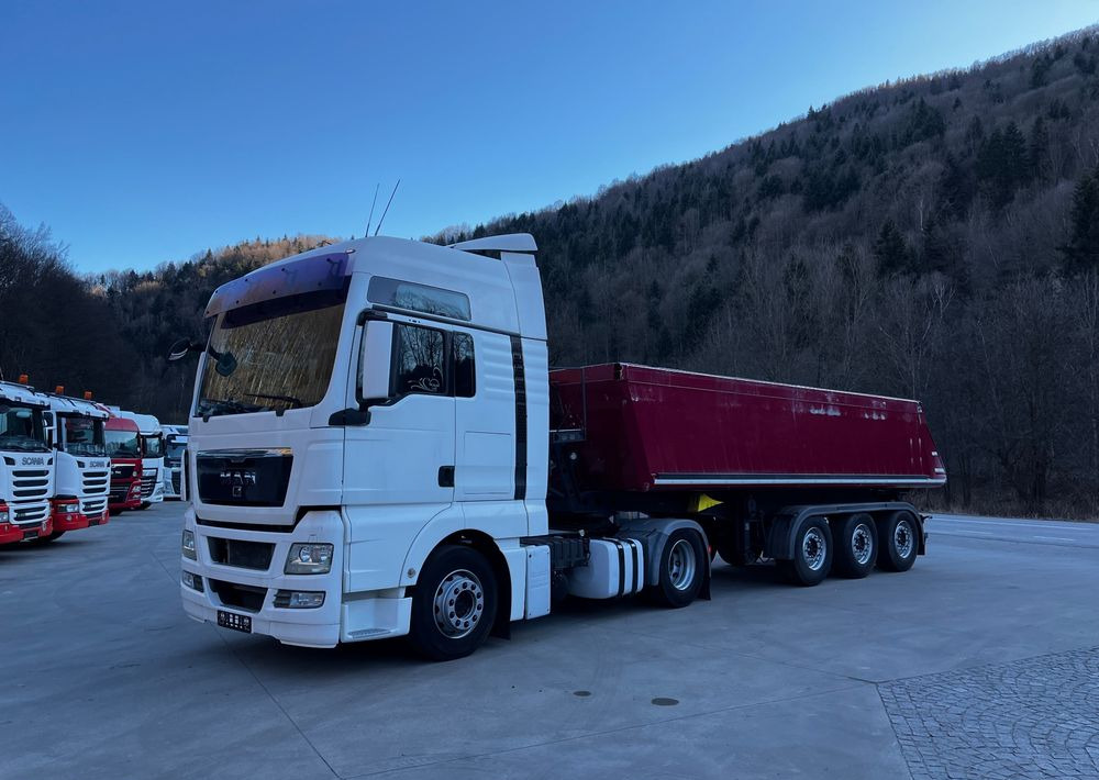 MAN TGX 18.440 // 2009 Rok // Manual + Schmitz Wywrotka 28m3 SAF // Stan idealny // - Тягач: фото 1