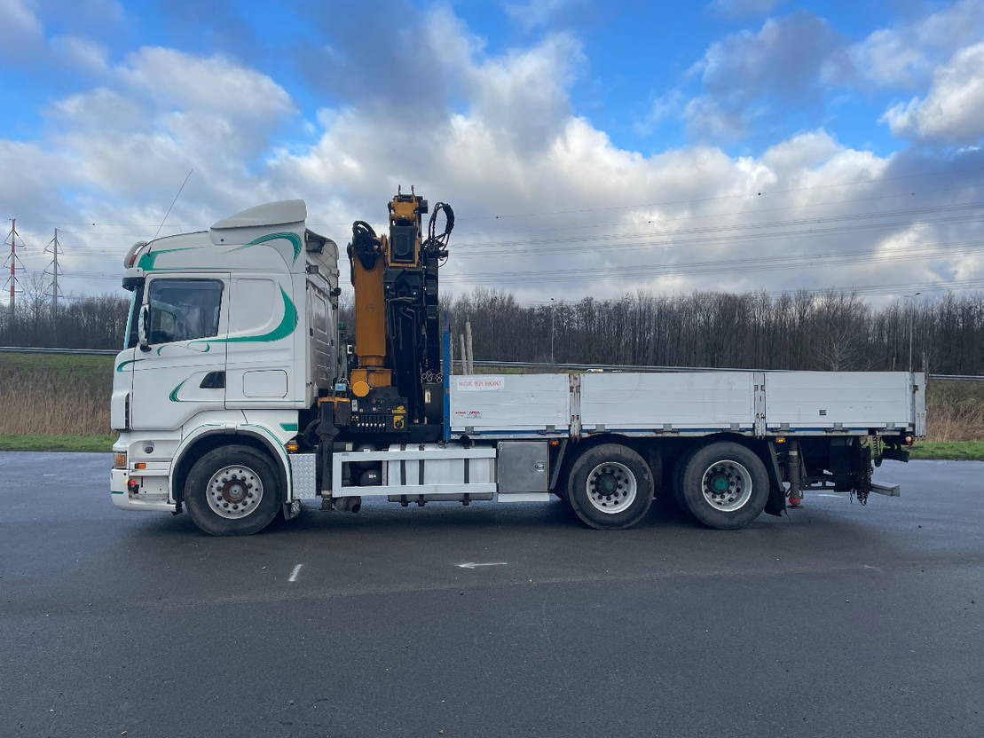 Scania R580 V8 Effer 370 crane with jib and winch - Автоманипулятор: фото 3 Scania R580 V8 Effer 370 crane with jib and winch - Автоманипулятор: фото 3