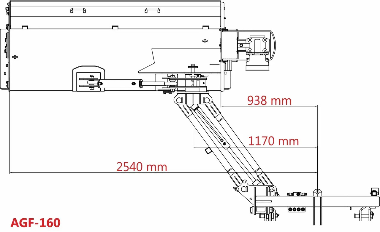Kosiarka bijakowa Jansen AGF-160 tylno-boczna hydrauliczna z unoszoną pokrywą - Косилка-измельчитель: фото 3 Kosiarka bijakowa Jansen AGF-160 tylno-boczna hydrauliczna z unoszoną pokrywą - Косилка-измельчитель: фото 3