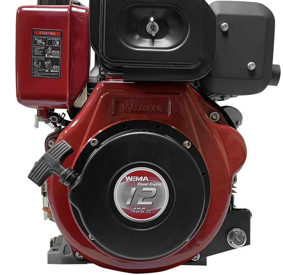 Weima WM188FBE / ZYL 12KM Wał 25mm z filtrem papierowym 6971472300438  for cultivator - Двигатель для Культиваторов: фото 1