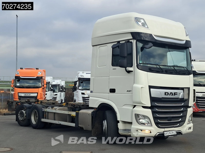 DAF XF 480 6X2 SSC FAN Retarder ACC Lift-Lenkachse LED Euro 6 - Грузовик-контейнеровоз/ Сменный кузов: фото 3 DAF XF 480 6X2 SSC FAN Retarder ACC Lift-Lenkachse LED Euro 6 - Грузовик-контейнеровоз/ Сменный кузов: фото 3