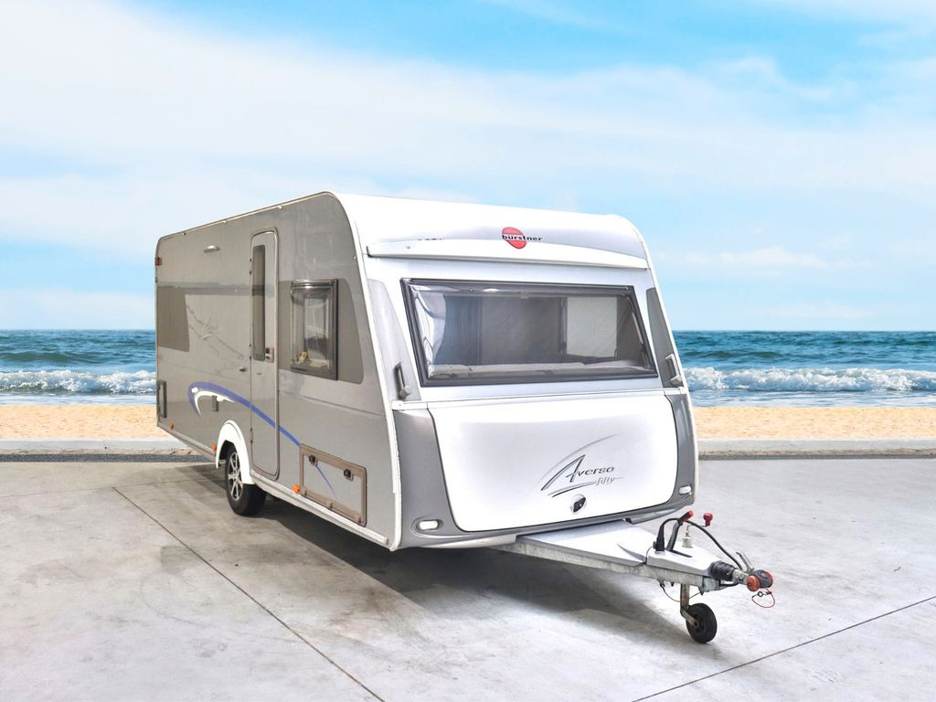 Прицеп дача Bürstner Averso Fifty 465 TS/1.Hand/Festbett/Rundsitzgr.: фото 1