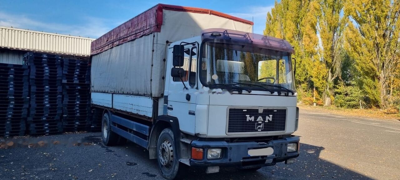 MAN 17.232 - Тентованный грузовик: фото 1 MAN 17.232 - Тентованный грузовик: фото 1