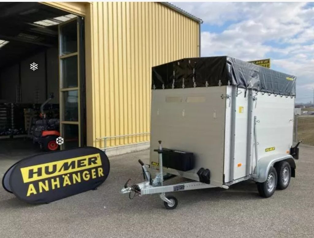 Humer Viehanhänger Alu 295x160x190 2700 kg 14" (16620) - Прицеп для перевозки животных: фото 1 Humer Viehanhänger Alu 295x160x190 2700 kg 14" (16620) - Прицеп для перевозки животных: фото 1