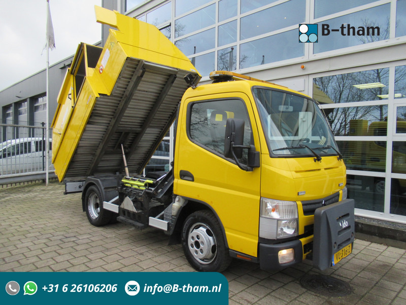 FUSO Canter 3S13 3.0 DI 250 Veegvuilkipper + Zijbelader Karhof - Малотоннажный самосвал: фото 1 FUSO Canter 3S13 3.0 DI 250 Veegvuilkipper + Zijbelader Karhof - Малотоннажный самосвал: фото 1
