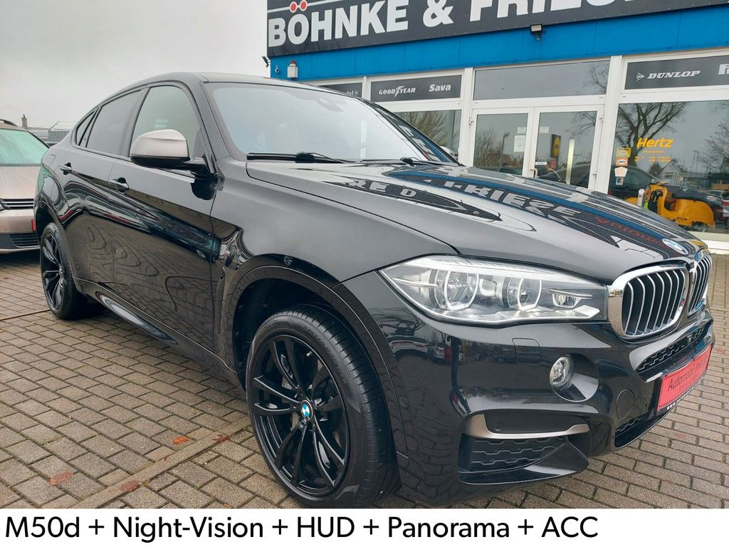 BMW X6 M50 d Night Vision M-Sport Paket HUD ACC - Легковой автомобиль: фото 1 BMW X6 M50 d Night Vision M-Sport Paket HUD ACC - Легковой автомобиль: фото 1