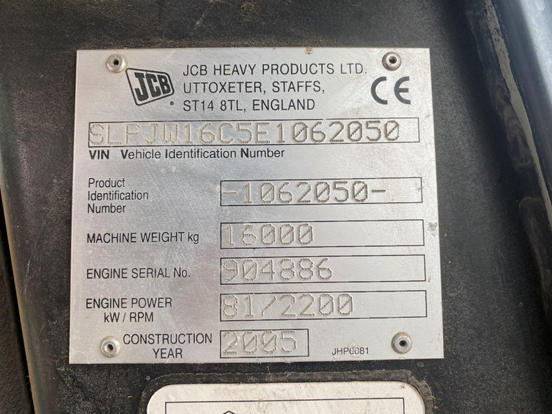 JCB JS160W в лизинг JCB JS160W: фото 7