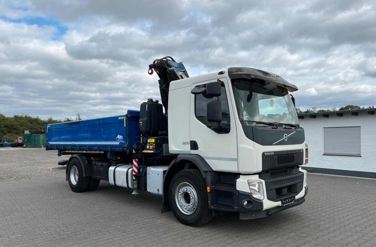 Volvo fl 320 euro 6 ribaltabile e gru fassi 135 - Самосвал, Автоманипулятор: фото 1 Volvo fl 320 euro 6 ribaltabile e gru fassi 135 - Самосвал, Автоманипулятор: фото 1