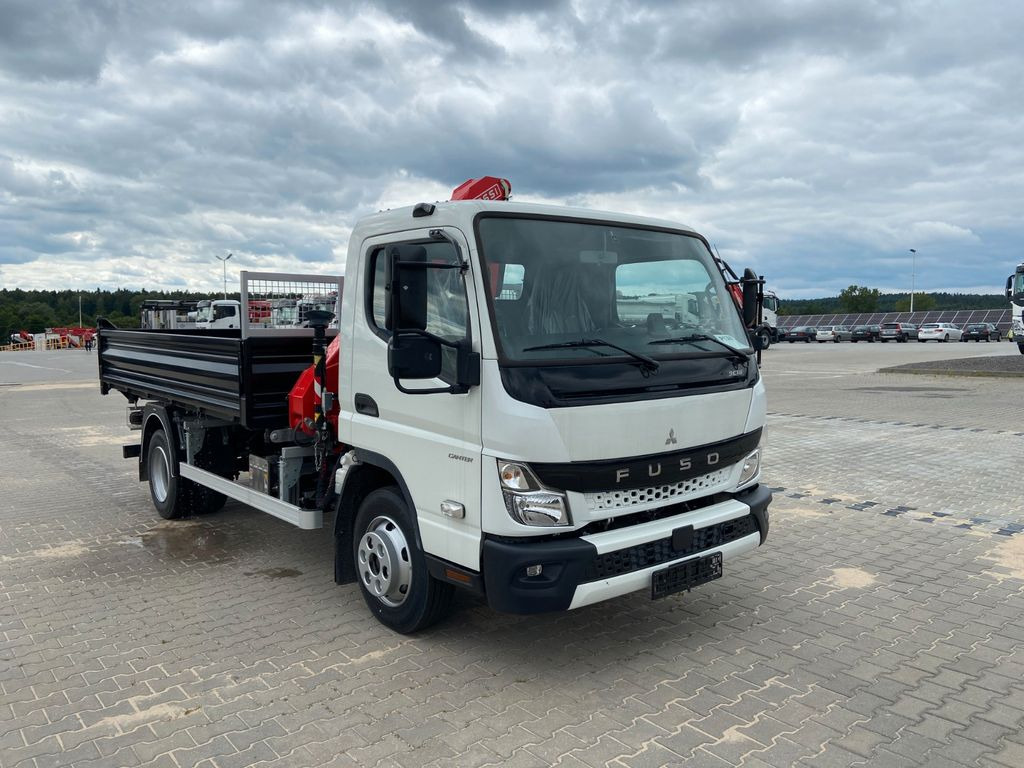 FUSO CANTER 9C18 mit FASSI F50A.0.23  - Самосвал, Автоманипулятор: фото 1