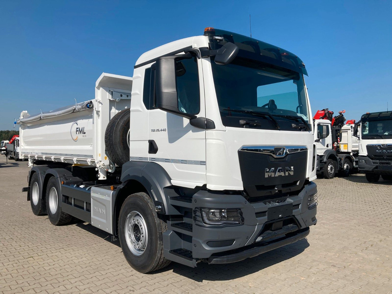 MAN TGS 26.440 6X4 FML DREISEITENKIPPER  HARDOX - Самосвал: фото 1