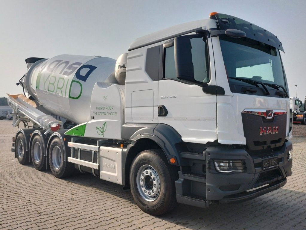 MAN TGS 35.470 FML 10 M3 HYBRID RINNE 10 M  - Автобетоносмеситель: фото 1