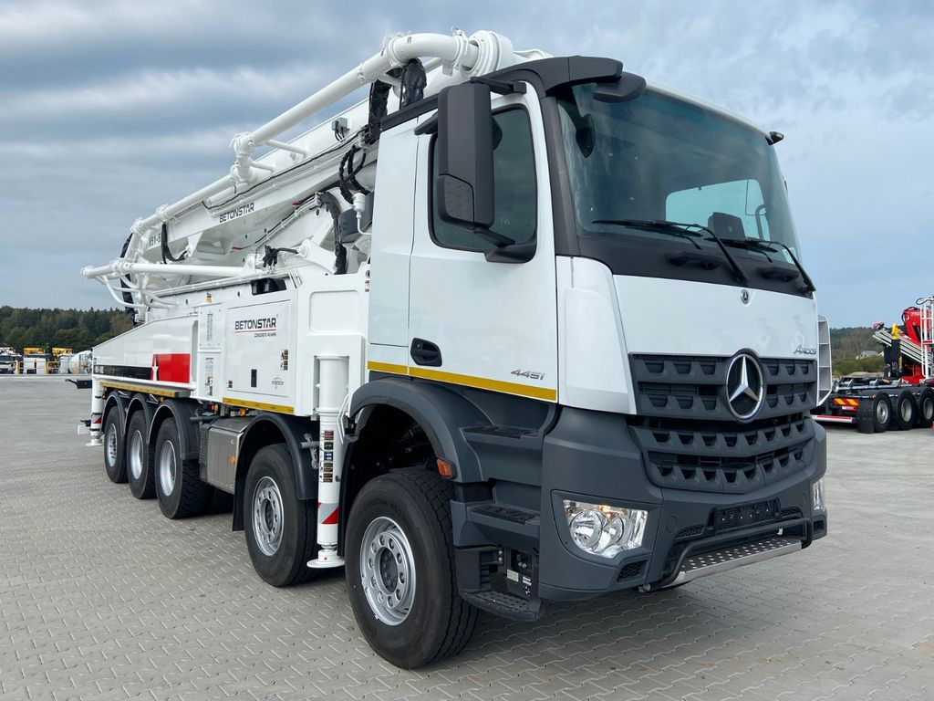 Mercedes-Benz AROCS 4451 BETONSTAR H51.20 Verfügbar - Автобетононасос: фото 1 Mercedes-Benz AROCS 4451 BETONSTAR H51.20 Verfügbar - Автобетононасос: фото 1