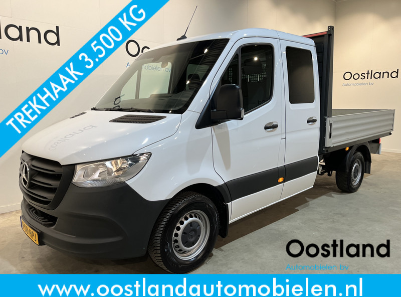 Mercedes-Benz Sprinter 315 CDI L2 RWD DC Dubbel Cabine Open Laadbak / Euro 6 / Trekhaak 3500 KG / Airco / 10.900 KM !! / BPM VRIJ !! - Малотоннажный бортовой грузовик, Грузопассажирский фургон: фото 1 Mercedes-Benz Sprinter 315 CDI L2 RWD DC Dubbel Cabine Open Laadbak / Euro 6 / Trekhaak 3500 KG / Airco / 10.900 KM !! / BPM VRIJ !! - Малотоннажный бортовой грузовик, Грузопассажирский фургон: фото 1