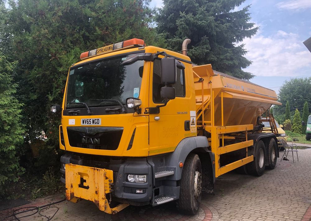 MAN TGM 26.290 piaskarka solarka schmidt 6x4 euro6 - Коммунальная/ Специальная техника, Грузовик: фото 1