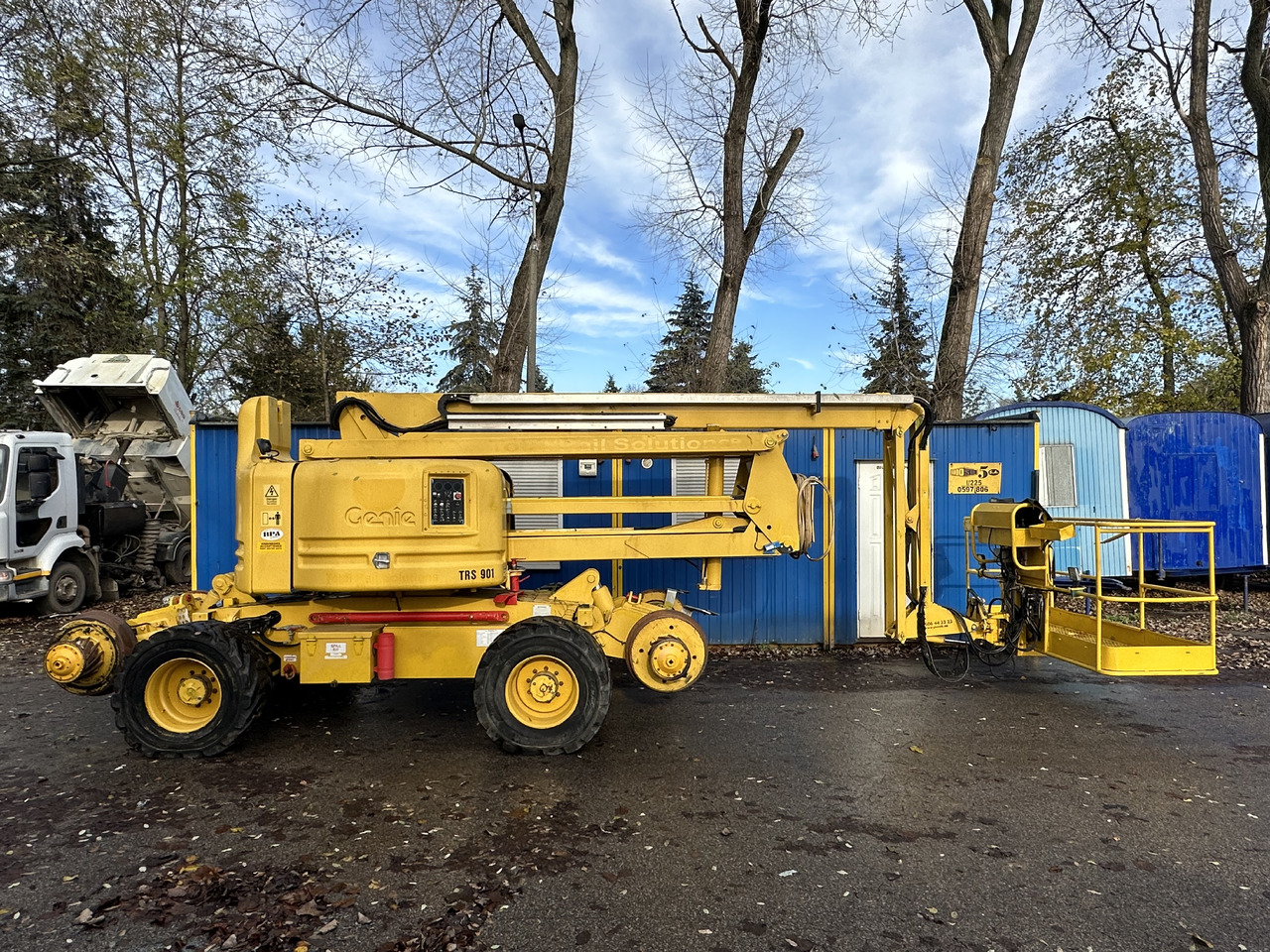 GENIE REXQUOTE Accessrailer Z60/34 railroad boom lift cherry picker mewp - Коленчатый подъемник: фото 1