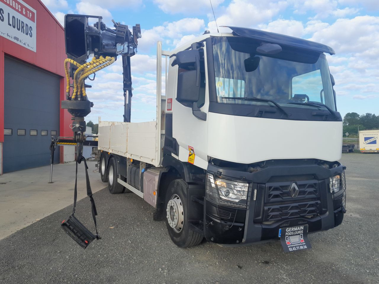 Renault C380 6x2 DTI11 6x2 Standard platform Truck - Грузовик бортовой/ Платформа, Автоманипулятор: фото 2 Renault C380 6x2 DTI11 6x2 Standard platform Truck - Грузовик бортовой/ Платформа, Автоманипулятор: фото 2