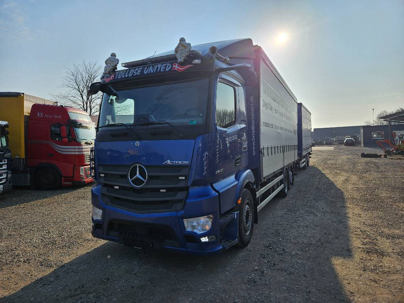 Mercedes-Benz Actros 2540 L // Lift // Kærre // ACC - Тентованный грузовик: фото 2 Mercedes-Benz Actros 2540 L // Lift // Kærre // ACC - Тентованный грузовик: фото 2
