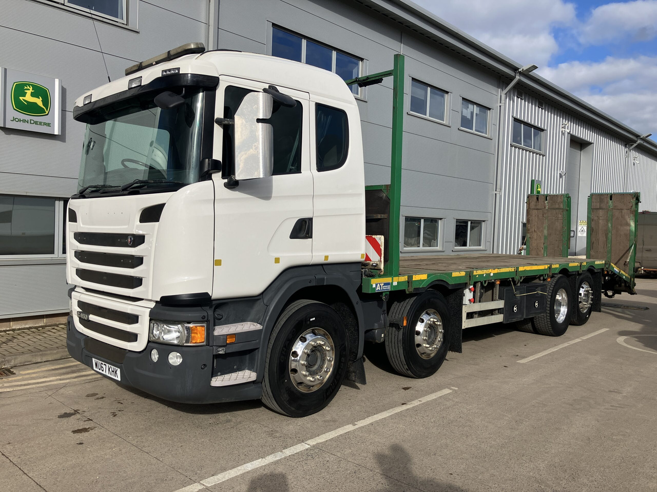 Scania G450 8x2 Andover Beavertail Plant truck - Эвакуатор: фото 1 Scania G450 8x2 Andover Beavertail Plant truck - Эвакуатор: фото 1