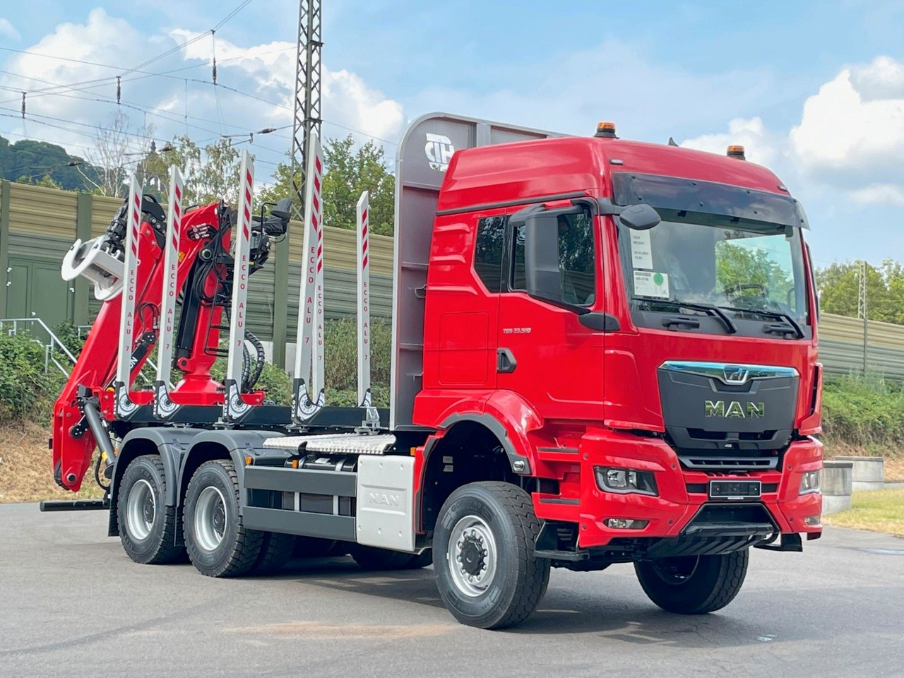 MAN TGS 33.520 6X6 Euro6e Radstand 3900mm EPSILON - Лесовоз, Автоманипулятор: фото 1 MAN TGS 33.520 6X6 Euro6e Radstand 3900mm EPSILON - Лесовоз, Автоманипулятор: фото 1