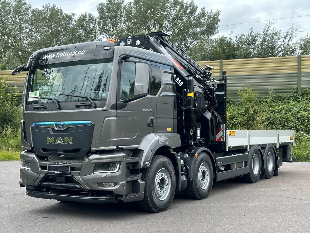 MAN TGS 35.520 8x4 BL HIAB X-HIPRO 658 EP-6 - Автоманипулятор, Грузовик бортовой/ Платформа: фото 1 MAN TGS 35.520 8x4 BL HIAB X-HIPRO 658 EP-6 - Автоманипулятор, Грузовик бортовой/ Платформа: фото 1