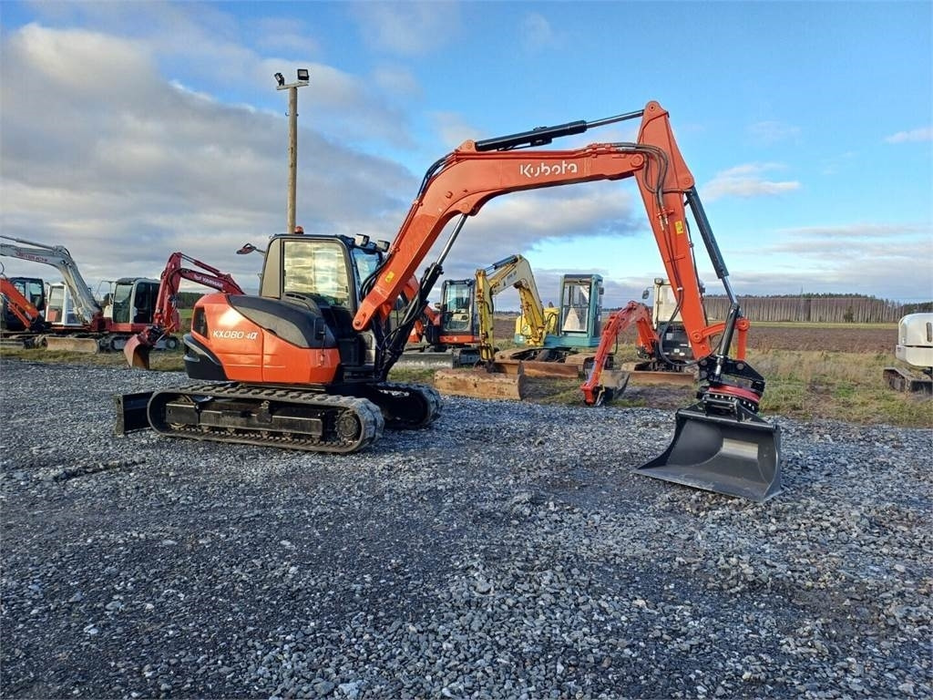 Kubota KX080-4a Pyörittäjällä - Мини-экскаватор: фото 4 Kubota KX080-4a Pyörittäjällä - Мини-экскаватор: фото 4