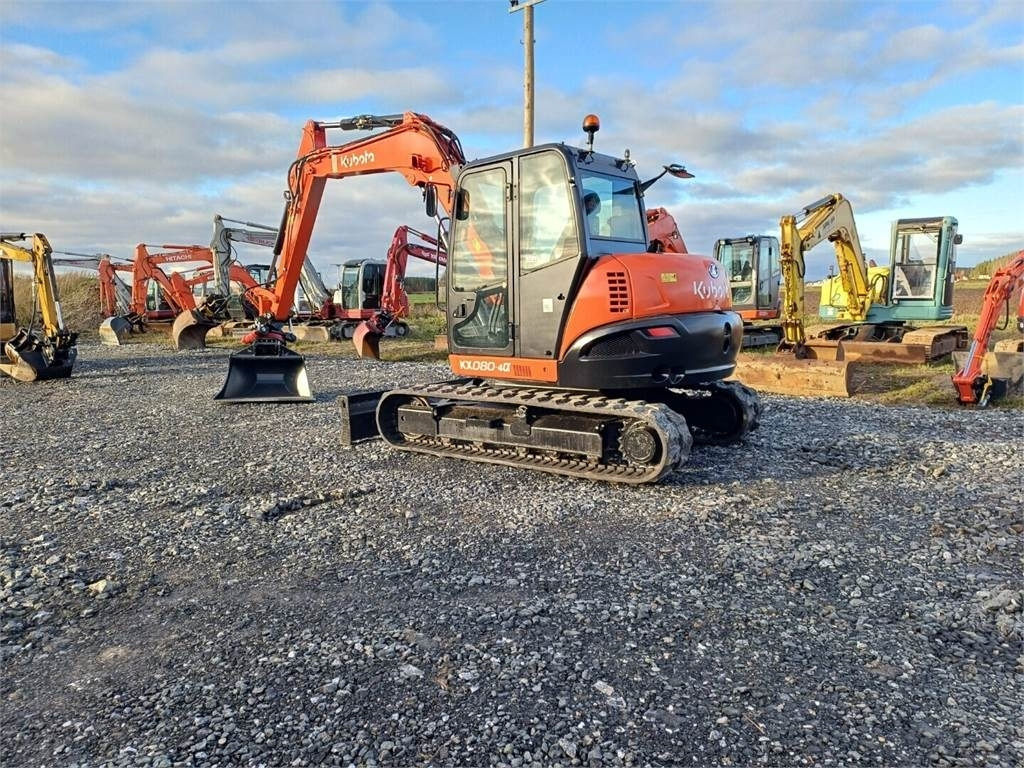 Kubota KX080-4a Pyörittäjällä - Мини-экскаватор: фото 3 Kubota KX080-4a Pyörittäjällä - Мини-экскаватор: фото 3