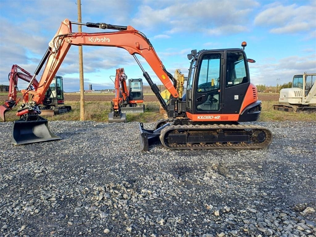 Kubota KX080-4a Pyörittäjällä - Мини-экскаватор: фото 2 Kubota KX080-4a Pyörittäjällä - Мини-экскаватор: фото 2