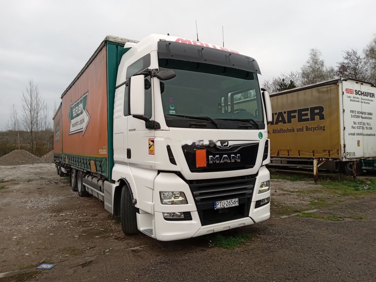 MAN MAN Krone TGX 24.500 TGX 24.500 ZZ - Тентованный грузовик: фото 1 MAN MAN Krone TGX 24.500 TGX 24.500 ZZ - Тентованный грузовик: фото 1