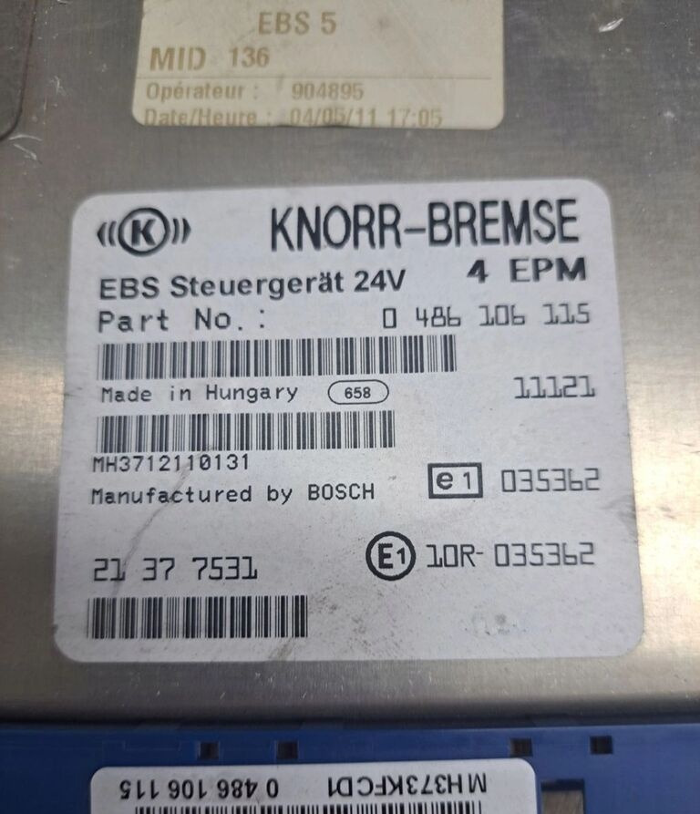 Renault MAGNUM   Renault - Блок управления для Грузовиков: фото 1